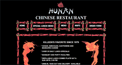 Desktop Screenshot of hunanrestaurantkilleen.com